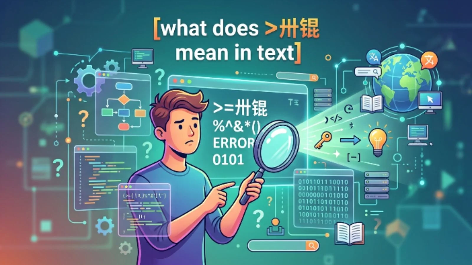 what does 卅锟� mean in text
