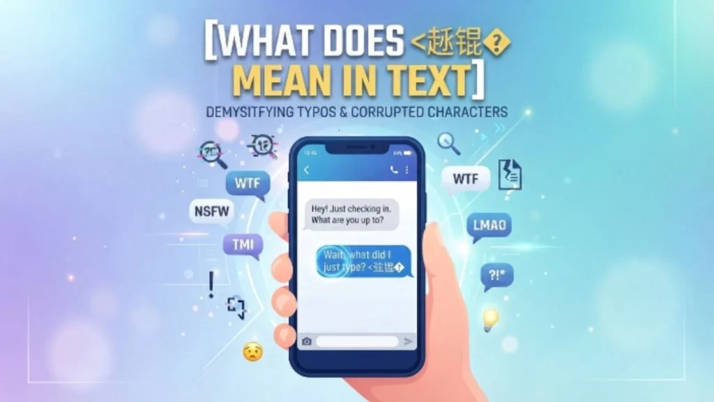 what does 貈锟� mean in text