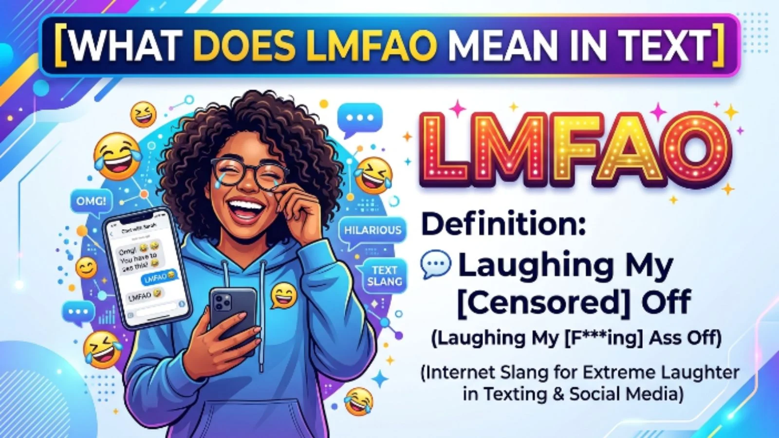 what dose lmfao mean in text