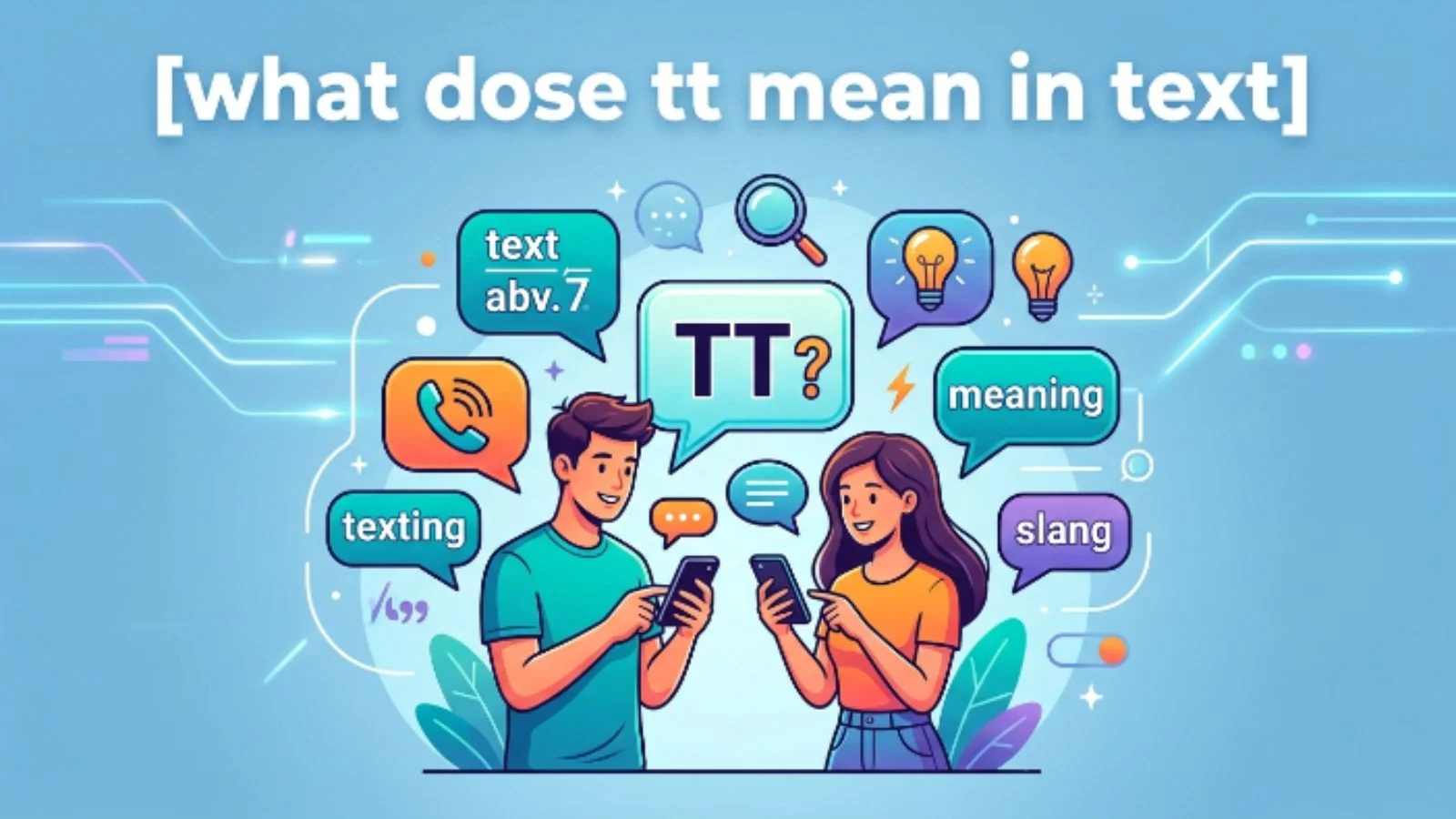 what dose tt mean in text