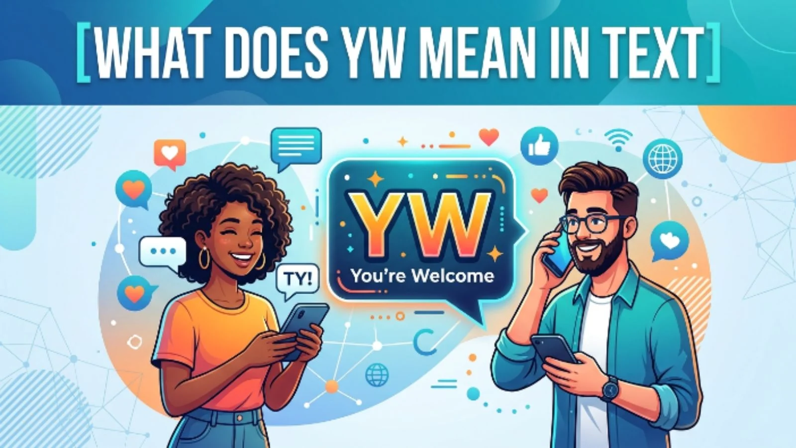 what is yw mean in text