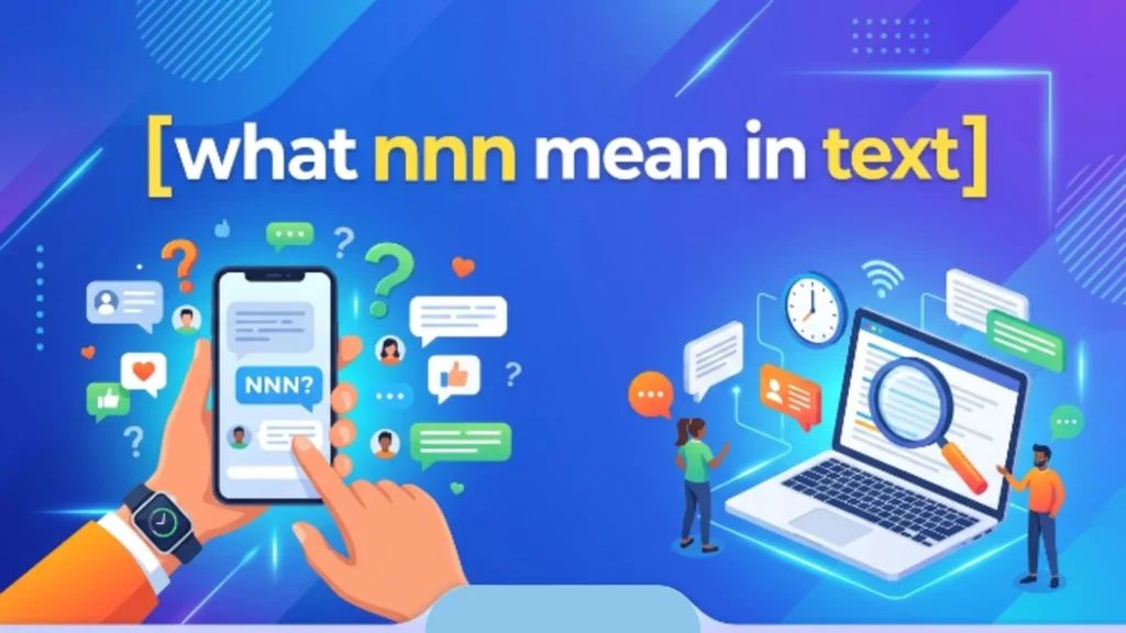 what nnn mean in text