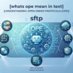 whats ope mean in text