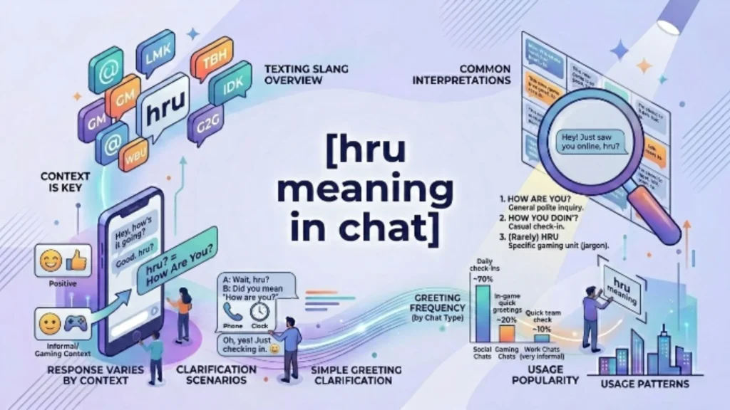 hru meaning in chat