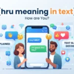 hru meaning in text