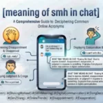 meaning of smh in chat
