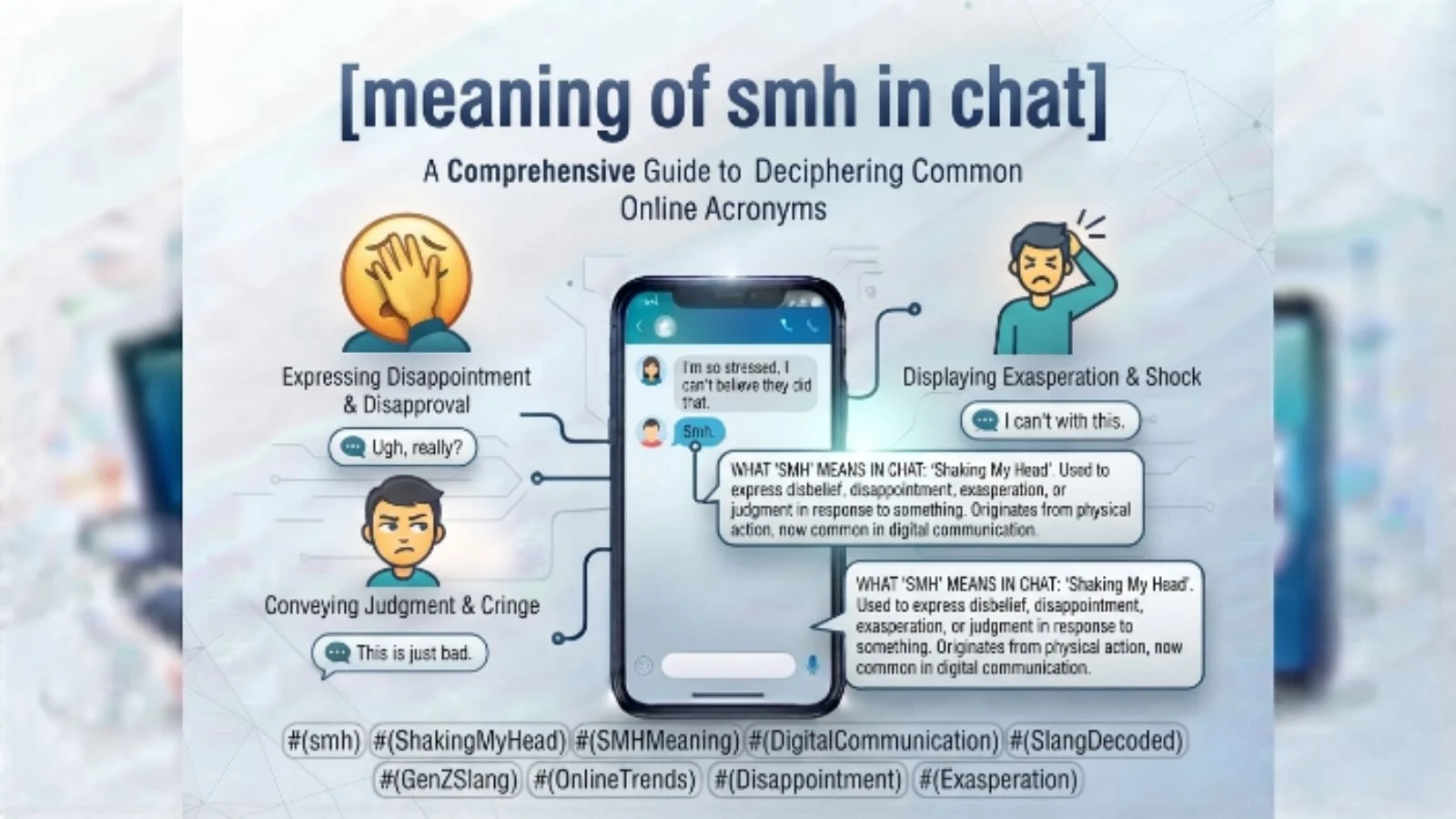meaning of smh in chat
