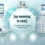 op meaning in chat