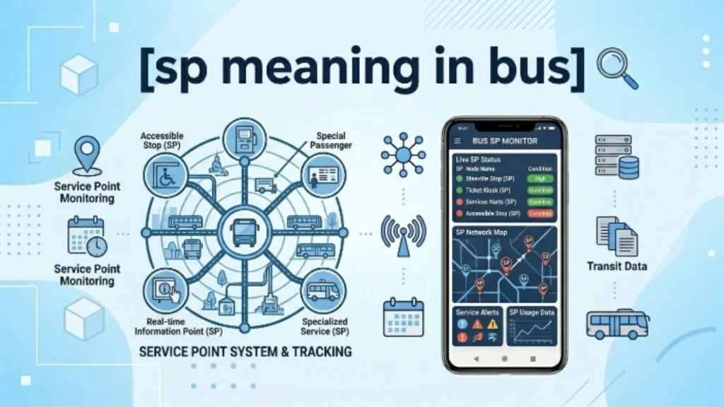 sp meaning in bus