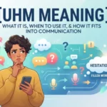 uhm meaning