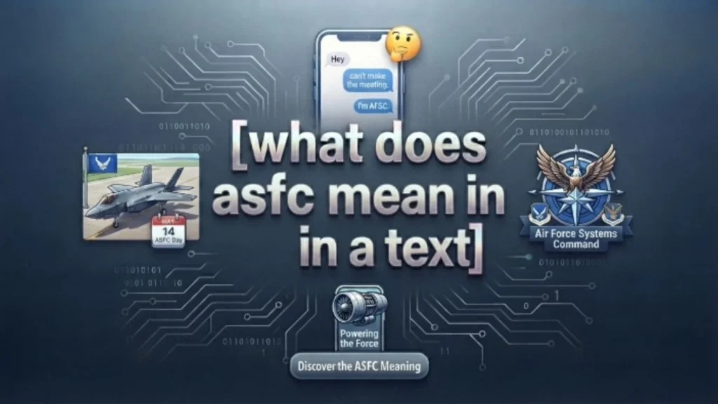 what does asfc mean in text