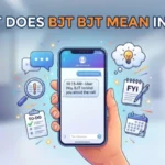 what does bjt mean in text