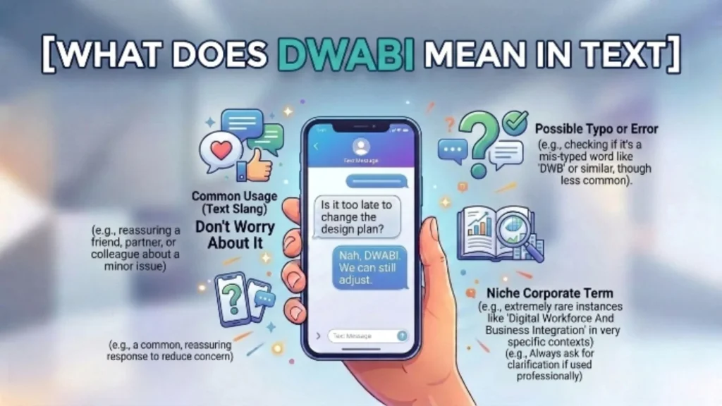 what does dwabi mean in text