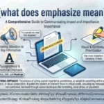 what does emphasize mean