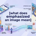 what does emphasized an image mean