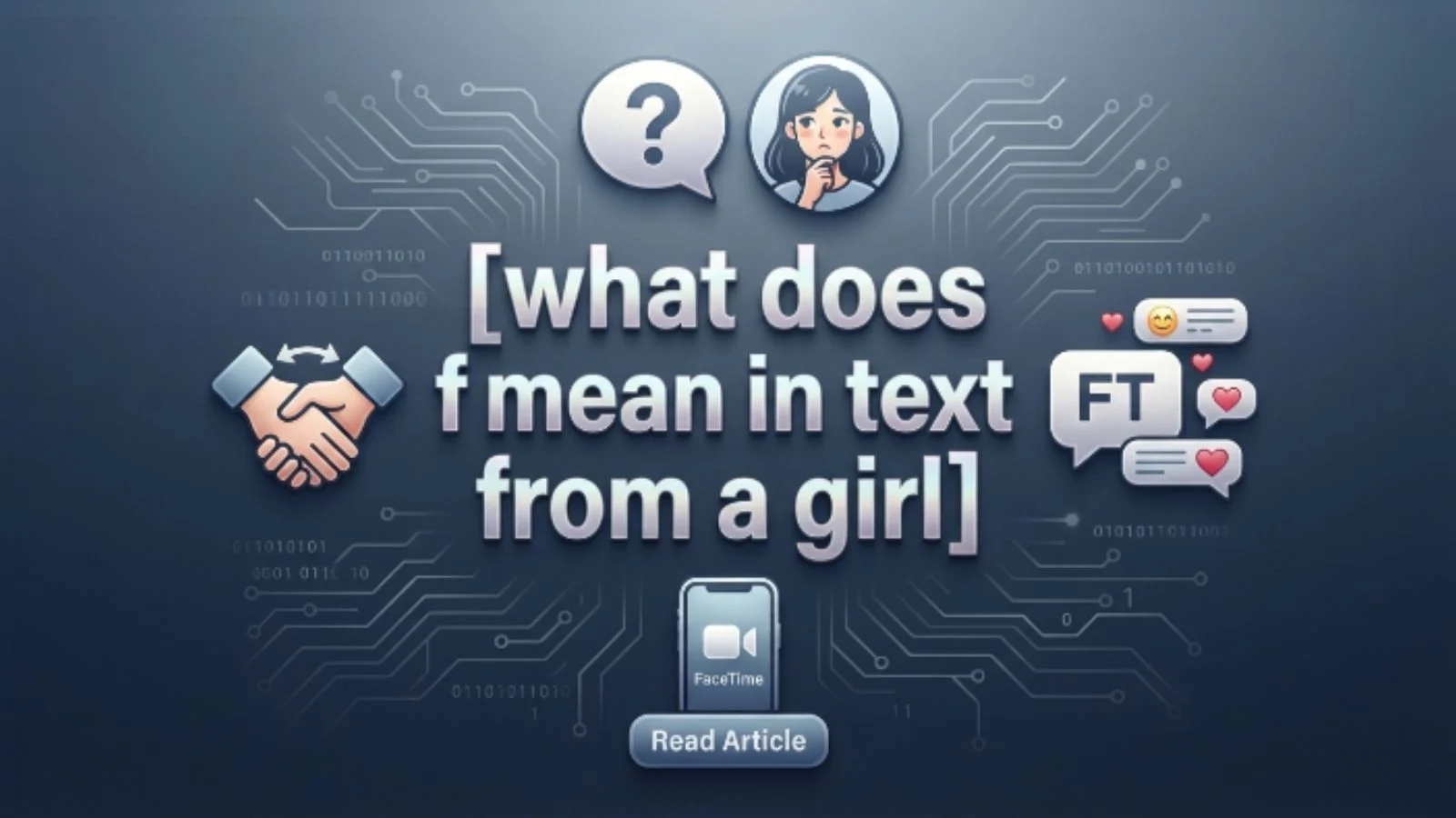 what does ft mean in text from a girl
