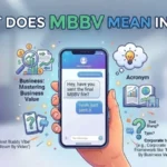 what does mbbv mean in text