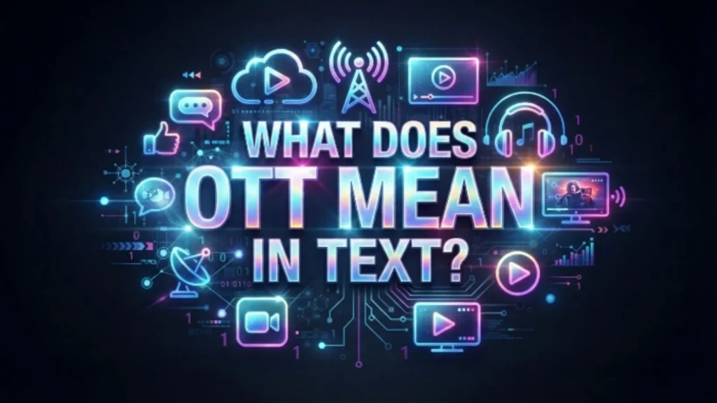 what does ott mean in text