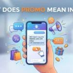 what does promo mean in text
