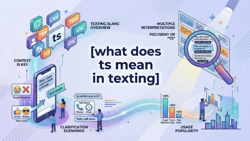 what does ts mean in texting