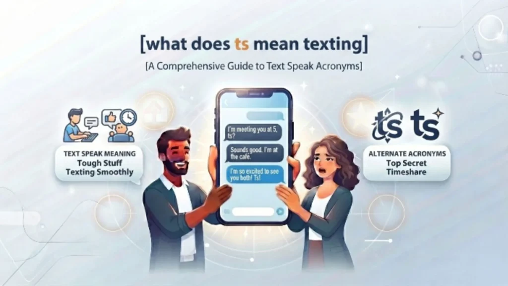what does ts mean texting