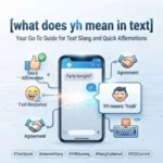 what does yh mean in text