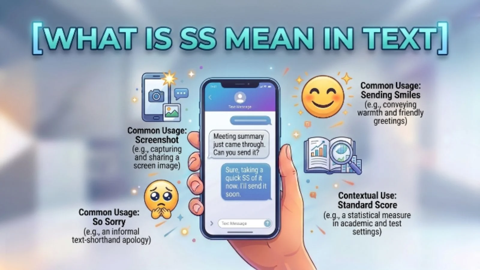 what is ss mean in text