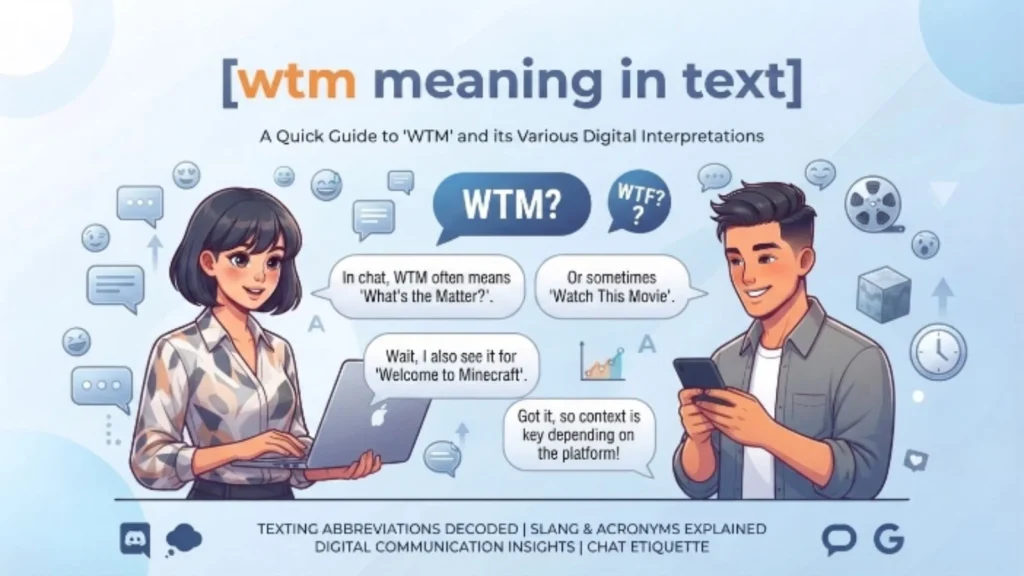 wtm meaning in text