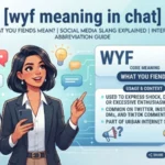 wyf meaning in chat